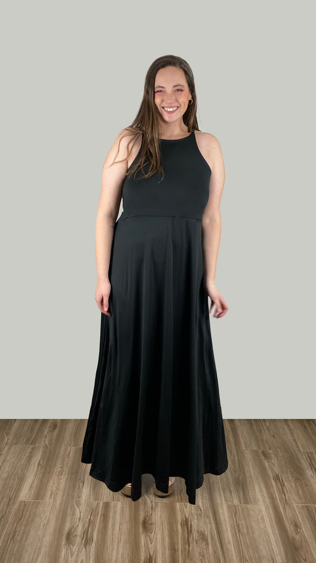 Vestido Leonor Negro XL