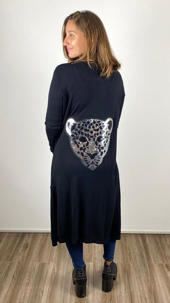 Chaleco Negro Tigre Verina