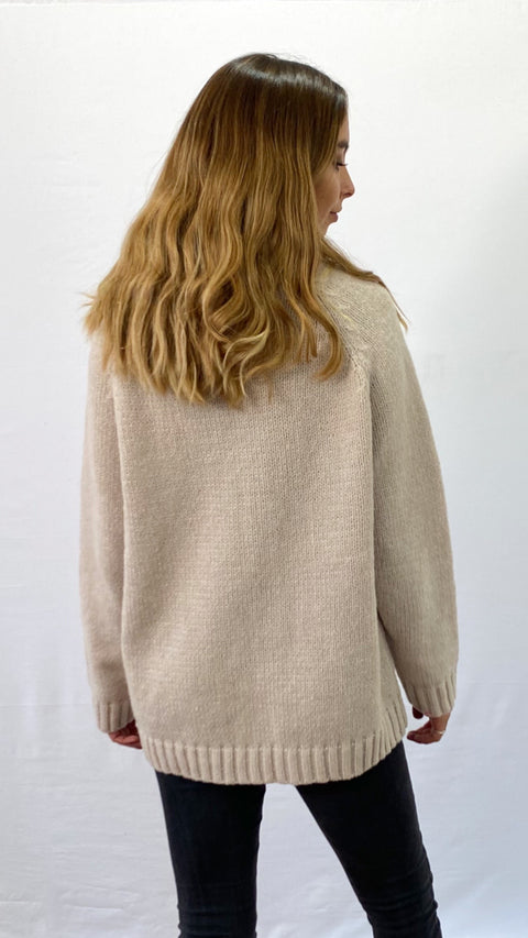 Sweater Sakura Blanco Invierno