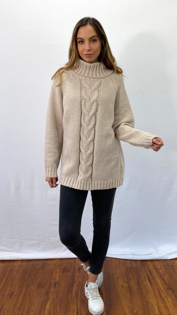 Sweater Sakura Blanco Invierno