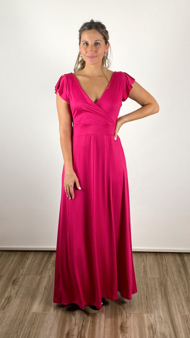 Vestido Anette Fucsia