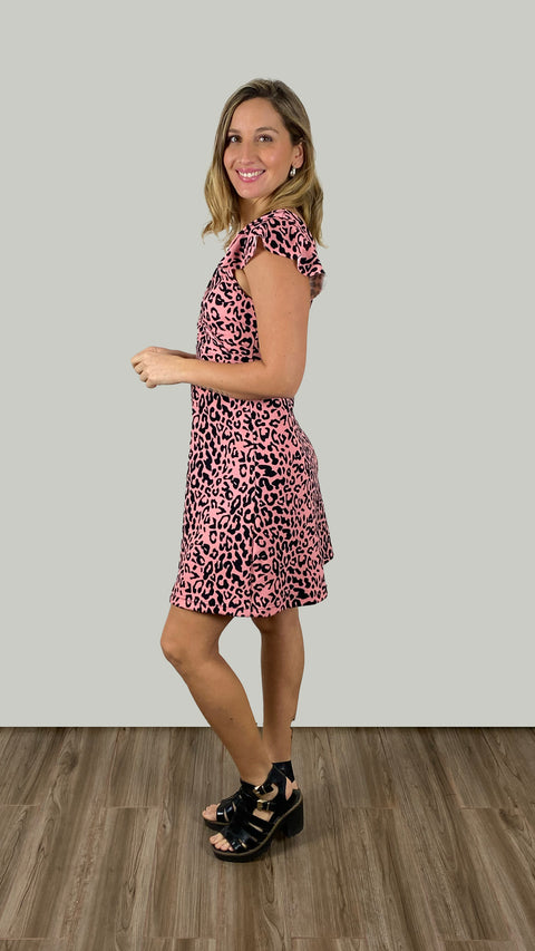 Vestido Anita Print Rosado