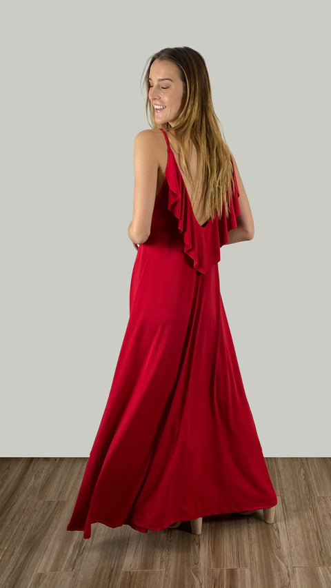 Vestido Isabel Rojo