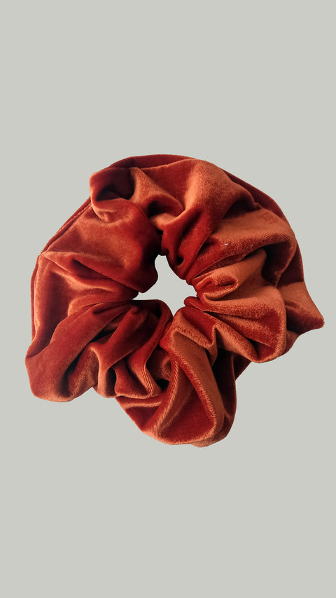 Scrunchie Plush Ocre