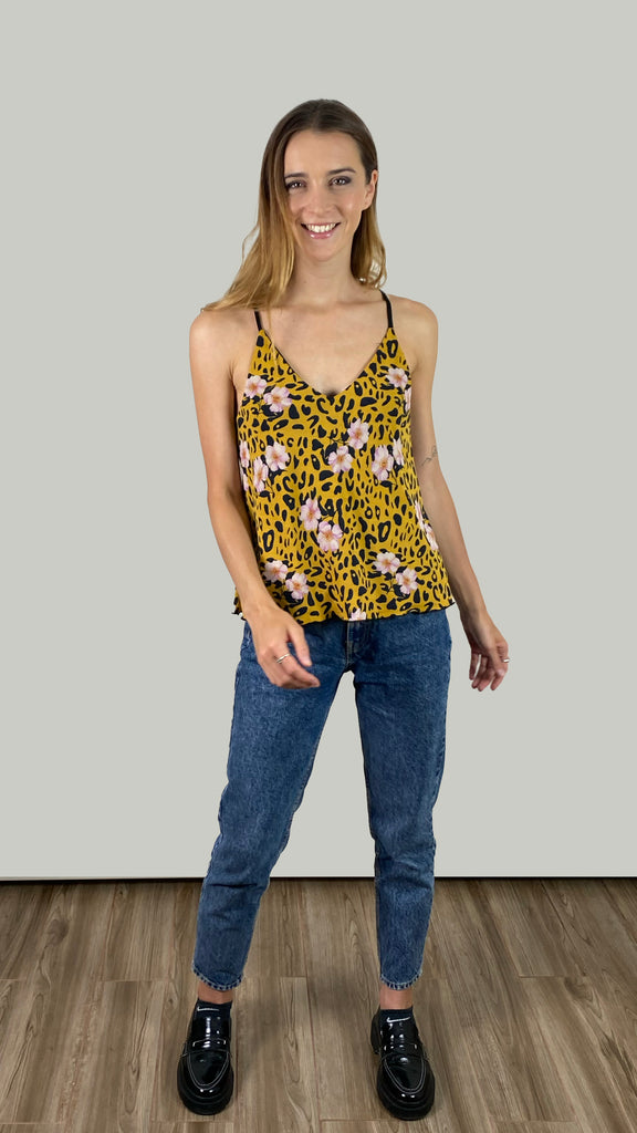 Polera Trini Amarilla