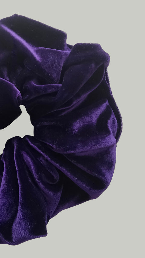 Scrunchie Plush Morado