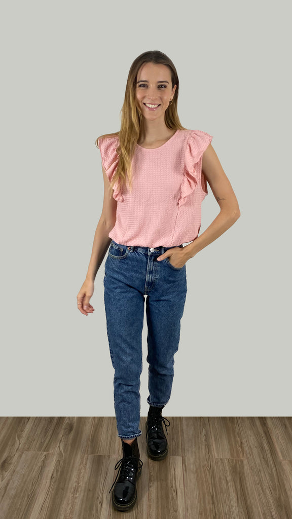 Polera Adelina Rosa