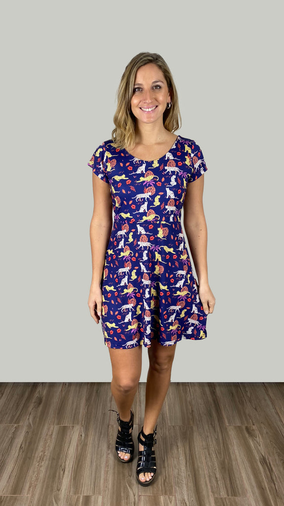 Vestido Olivia Felinos