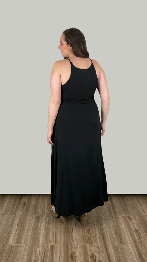 Vestido Leonor Negro XL