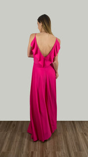 Vestido Isabel Fucsia