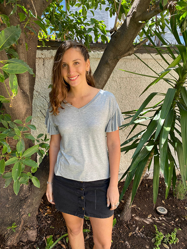 Polera Rafaela Gris