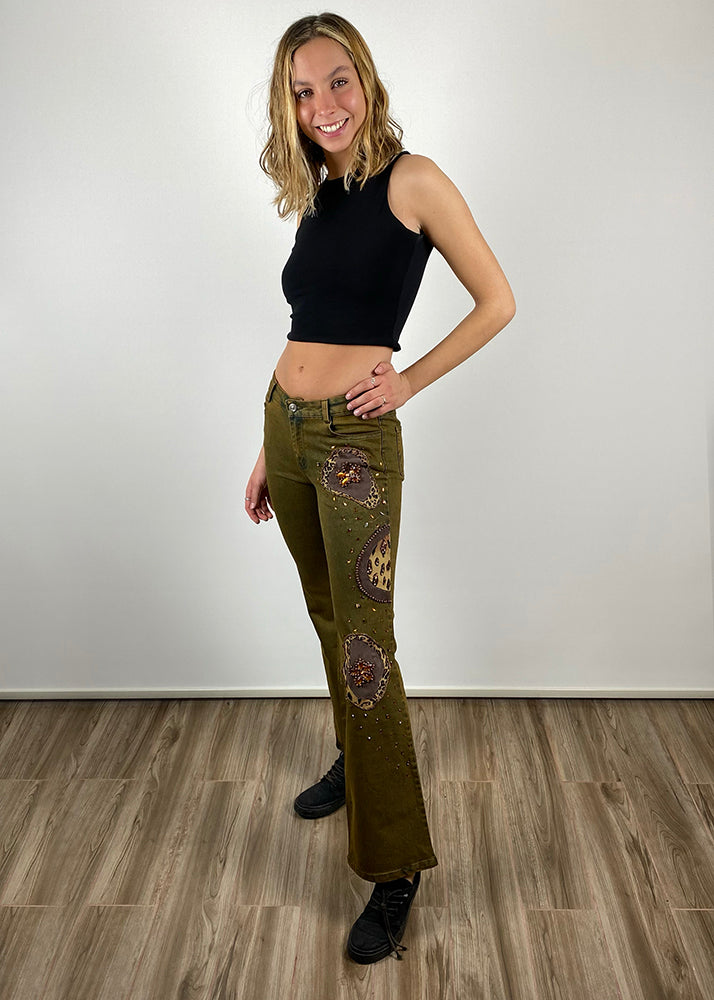 Jeans Britney Verde