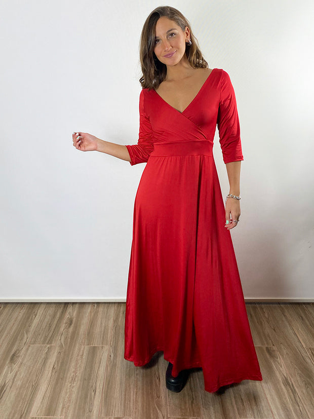 Vestido Luciana Rojo