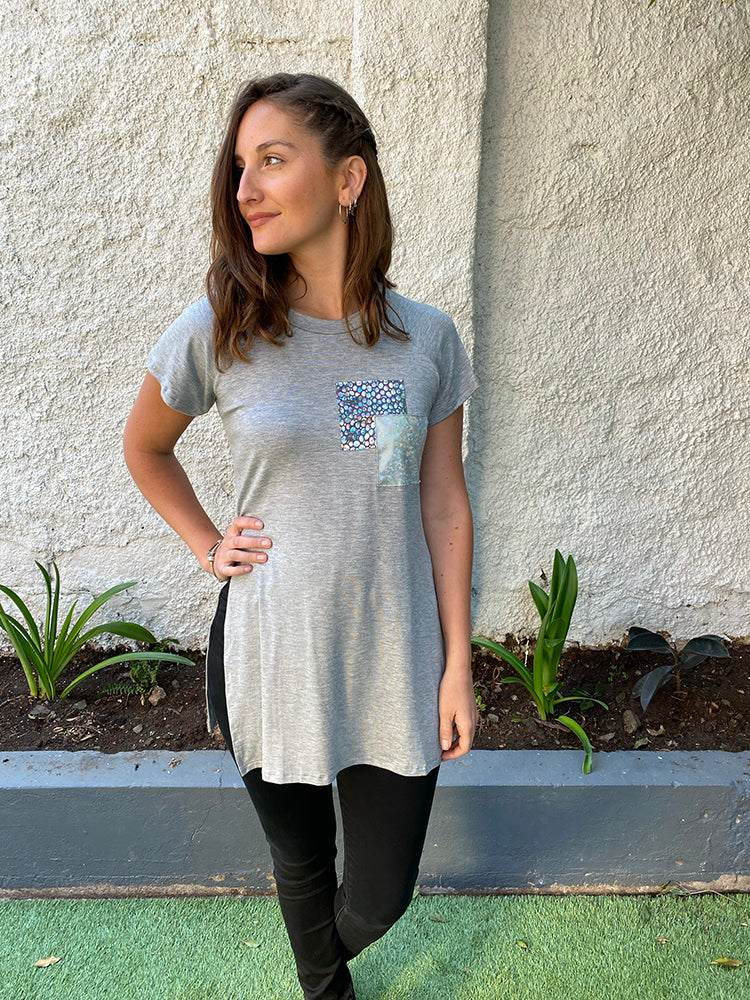 Polera Magdalena Gris