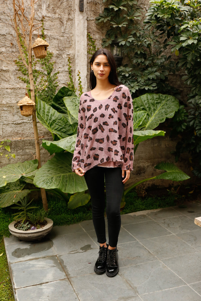 Polera Alfonsa Print