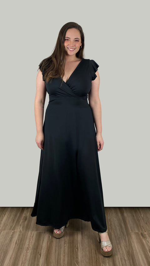 Vestido Anette Negro L y XL